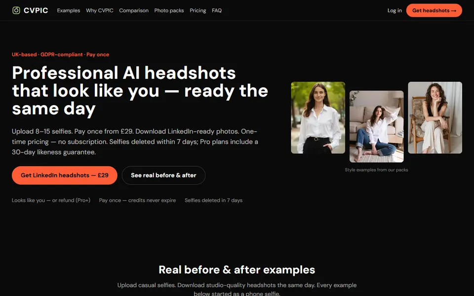 CVPIC homepage (screenshot)