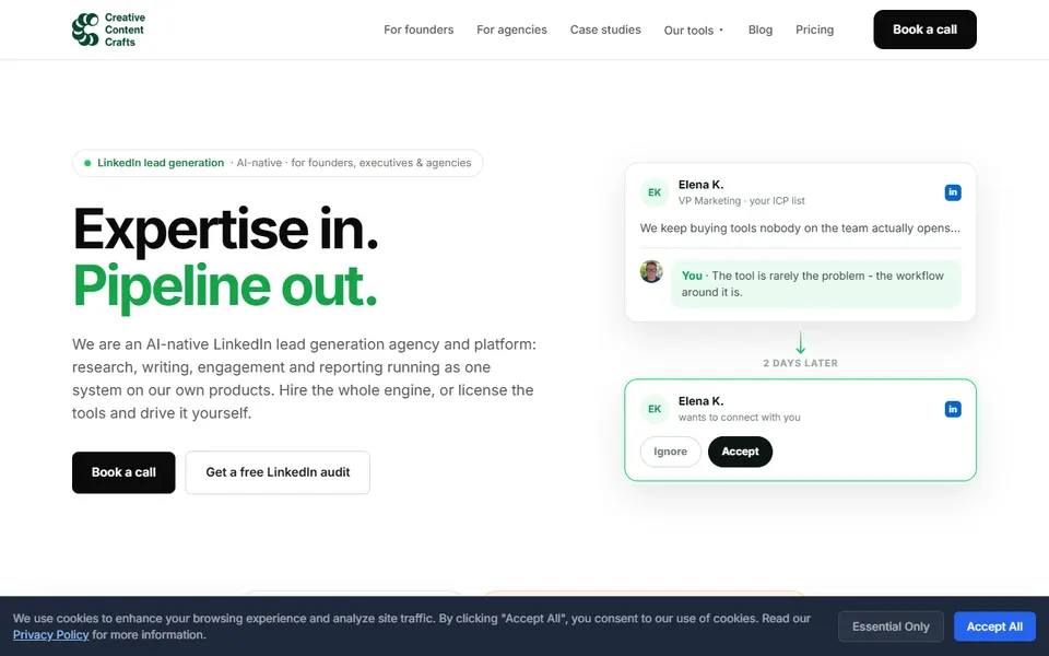 linkedin-skills homepage (screenshot)