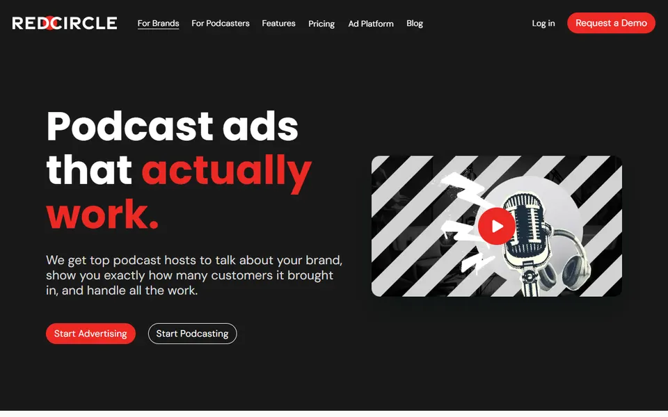 RedCircle homepage (screenshot)